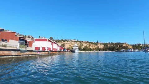 2026-02-04 Dana Point Harbor, CA - Dana Cove near Ocean Institute north facing Stock Footage 331549400