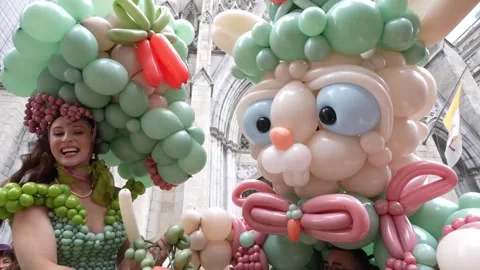 2026 Easter Sunday Bonnet Parade 4 Stock-Footage 332178455