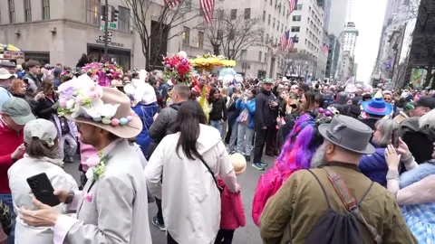 2026 Easter Sunday Bonnet Parade 3 Stock-Footage 332178456