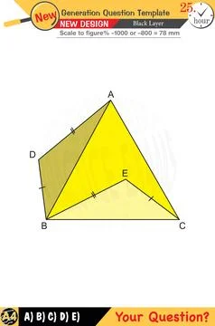 2026, Geometry, geometric concepts, numerical lessons, editable Stock Illustration