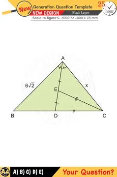 2026, Geometry, geometric concepts, numerical lessons, editable Stock Illustration