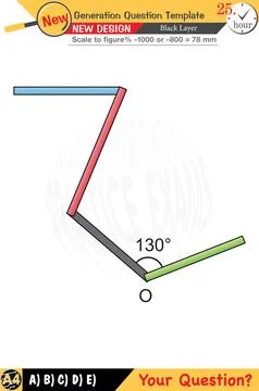 2026, Geometry, geometric concepts, numerical lessons, editable Stock Illustration