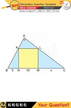 2026, Geometry, geometric concepts, numerical lessons, editable Stock Illustration