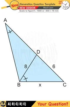 2026, Geometry, geometric concepts, numerical lessons, editable Stock Illustration