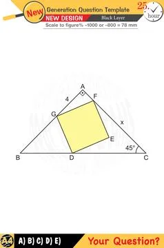 2026, Geometry, geometric concepts, numerical lessons, editable Stock Illustration