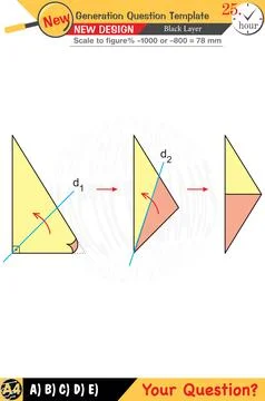 2026, Geometry, geometric concepts, numerical lessons, editable Stock Illustration