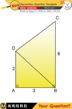 2026, Geometry, geometric concepts, numerical lessons, editable Stock Illustration