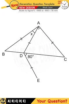 2026, Geometry, geometric concepts, numerical lessons, editable Stock Illustration