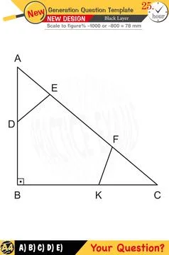 2026, Geometry, geometric concepts, numerical lessons, editable Stock Illustration