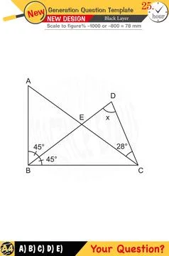 2026, Geometry, geometric concepts, numerical lessons, editable Stock Illustration