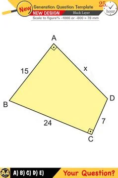 2026, Geometry, geometric concepts, numerical lessons, editable Stock Illustration