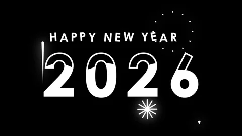 2026 loading 2026 animated fireworks happy new year 2026 green screen 4k lo.. Stock Footage 321110496