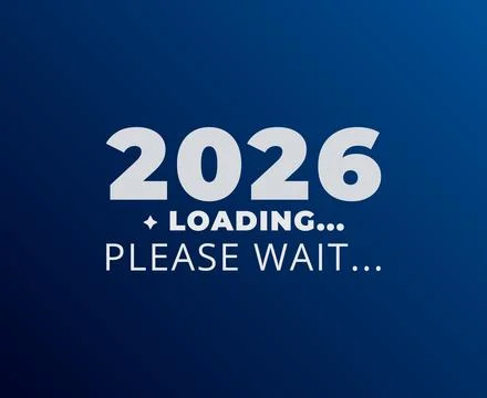 2026 Loading Please Wait Stock Illustration