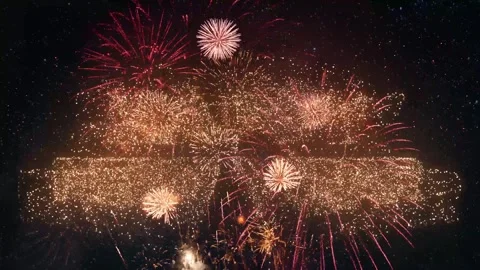 2026 new year animation background celebration happy new year Stock Footage 289305080