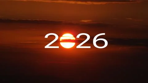 2026 new year concept. Stock Photos