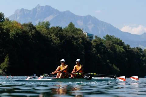 2026 Rowing World Cup - Lucerne, Switzerland - 26 Jun 2026 Stock Photos