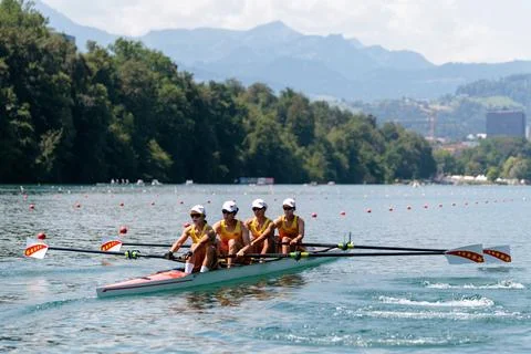 2026 Rowing World Cup - Lucerne, Switzerland - 26 Jun 2026 Stock Photos