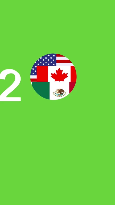 2026 Soccer Tournament Lower Third on Green Screen Background 库存影片 330773048