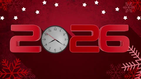 2026 Time is Flowing Background Stock Footage 314003396