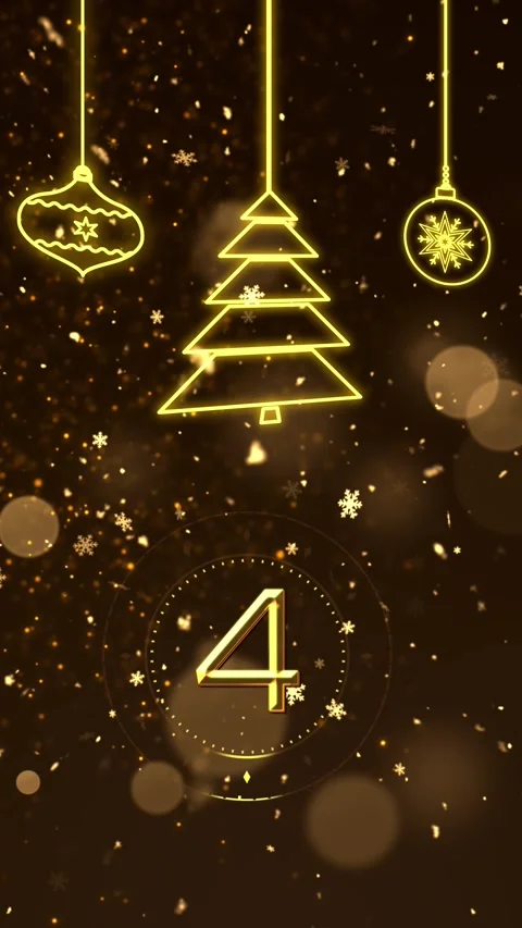 2027 Happy New Year Background With Countdown V1 Видео 340787332
