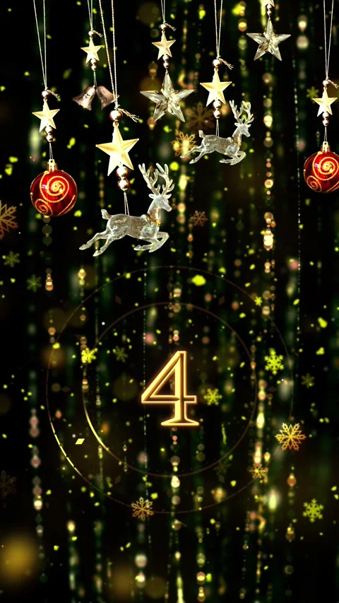 2027 Happy New Year Background With Countdown V1 Vídeo Stock 340823856