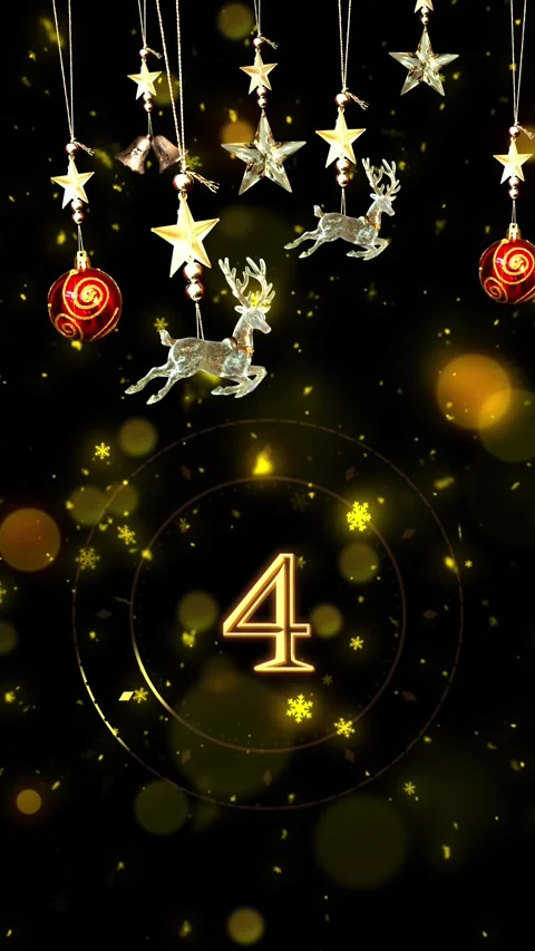 2027 Happy New Year Background With Countdown V3 Stock Footage 340824211