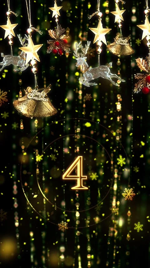 2027 Happy New Year With Countdown V1 Stock Footage 340825172