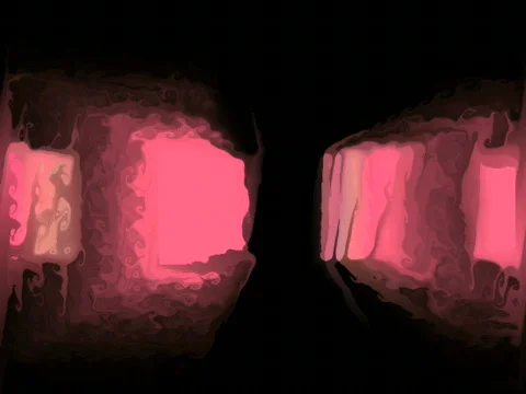 2032 OilyBoxes loop1 Stock Footage