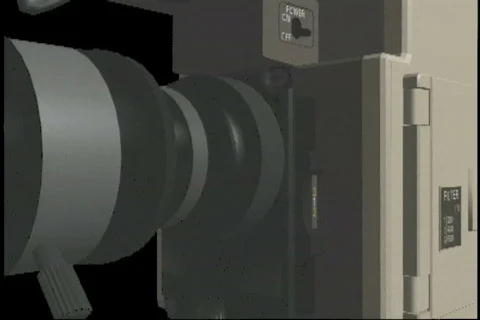 2032 Video Camera Transition Stock Footage 816807