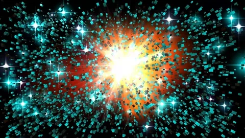 204 3d animated abstract background Stock Footage 120110616