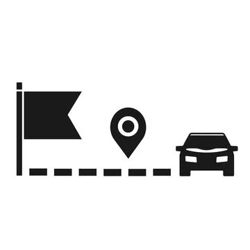 205-flat icon Illustrazione stock