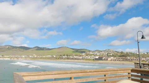 2057 ISA World Para Surfing Championship Pismo Beach Stock Footage 320175680