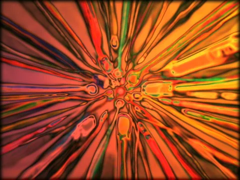 2068 SpinArtGlass1 Stock Footage
