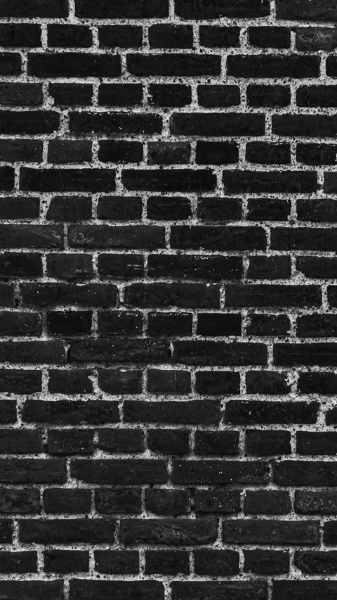206_Dark brick wall pattern texture.mp4 Stock Footage 347072789