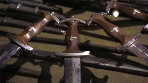 207 Front Dagger SA attack aircraftThird Reich, captured weapons, World War Stock Footage 124611356