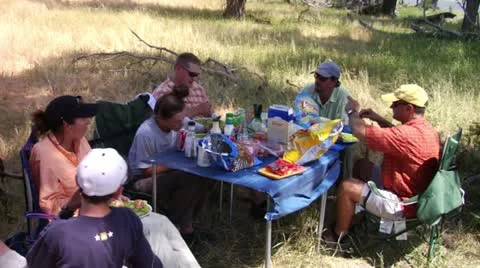 20July Lunch 20 Stock Footage 13550840