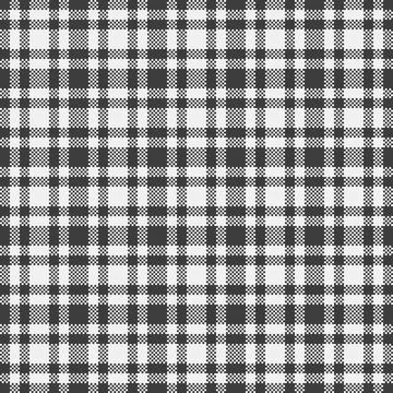 20s check vector tartan, card textile texture pattern. Style fabric plaid s.. Stock Illustration