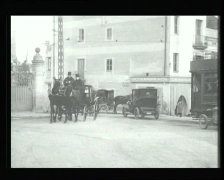 20s transport Video stock 28528444
