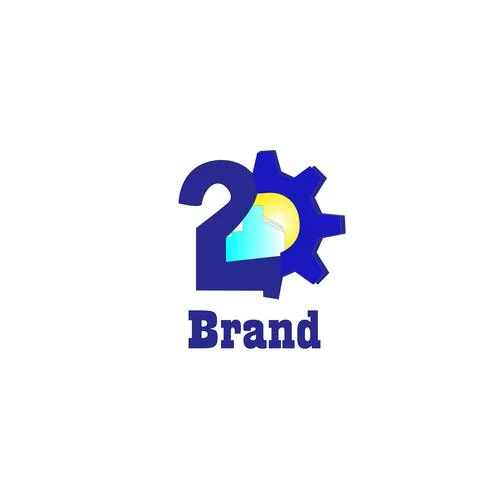 20th Anniversary Logo Template Stock Illustration