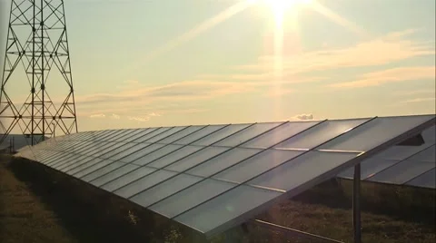 21. Solar Power Panels Stock Footage 8680191
