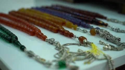 2/10  Collection of Different Rosary Stock Footage 234434827