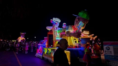 21.08.2026 - Bugibba Malta summer carnival Stock Footage 343173505