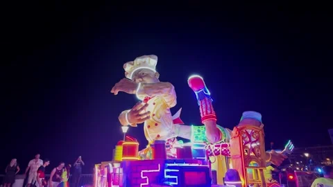 21.08.2026 - Bugibba Malta summer carnival Stock Footage 343175331