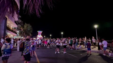 21.08.2026 - Bugibba Malta summer carnival Stock Footage 343175707
