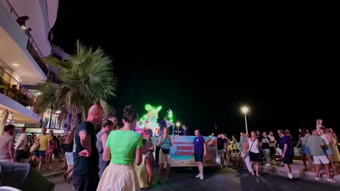 21.08.2026 - Bugibba Malta summer carnival Stock Footage 343175933