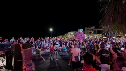 21.08.2026 - Bugibba summer carnival Stock Footage 343166106