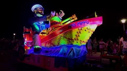 21.08.2026 - Bugibba summer carnival Stock Footage 343168237