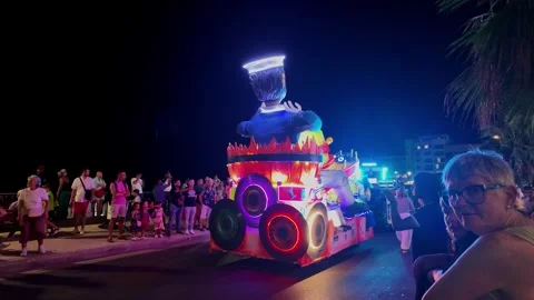 21.08.2026 - Bugibba summer carnival Stock Footage 343168966
