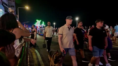 21.08.2026 - Bugibba summer carnival Stock Footage 343169124