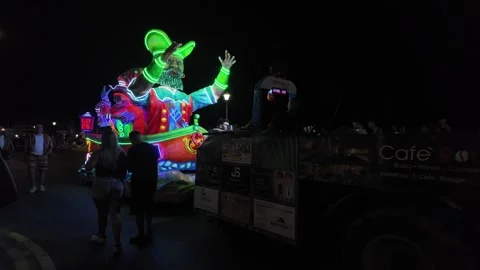 21.08.2026 - Bugibba summer carnival Stock Footage 343169736